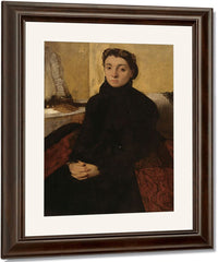 Madame Gaujelin By Edgar Degas Fine Art Print