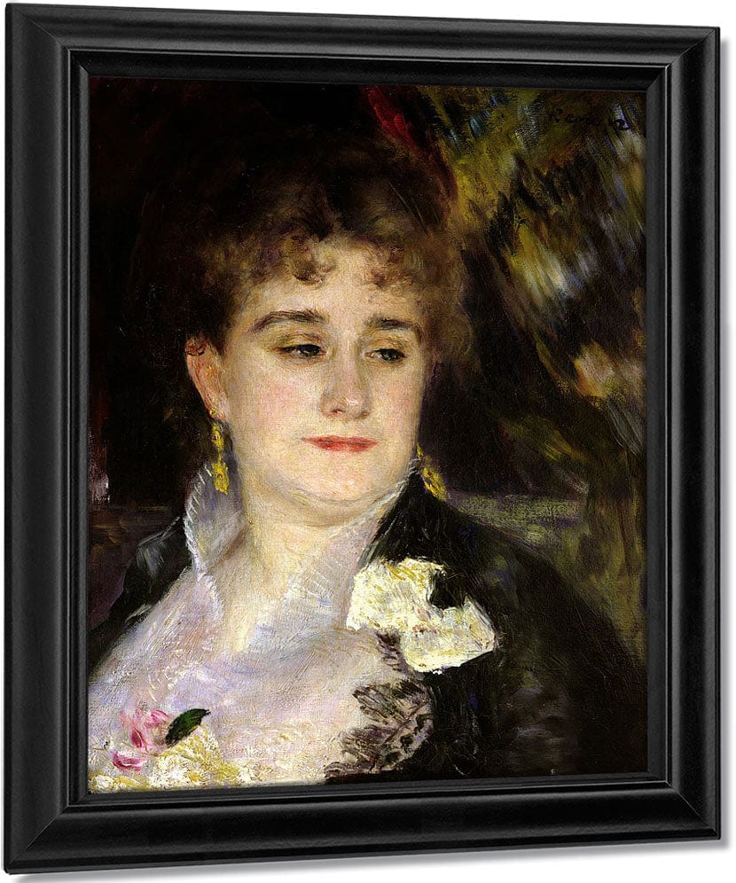 Madame Georges Charpentier (1848 1904) By Pierre Auguste Renoir Fine Art Print