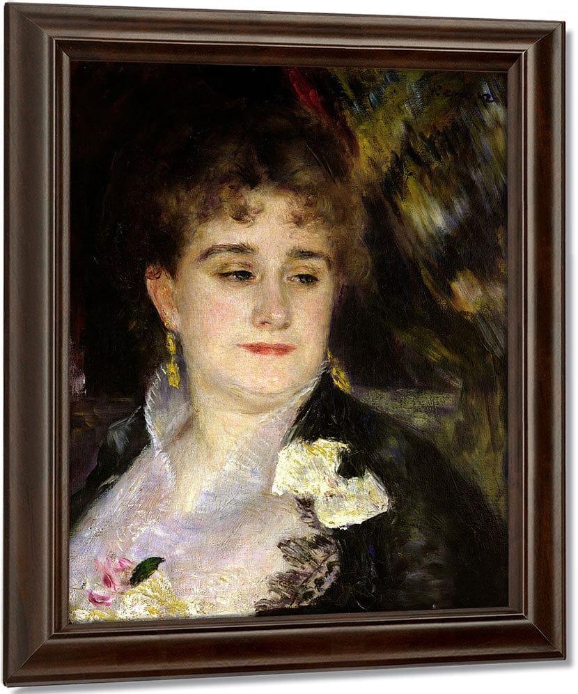 Madame Georges Charpentier (1848 1904) By Pierre Auguste Renoir Fine Art Print