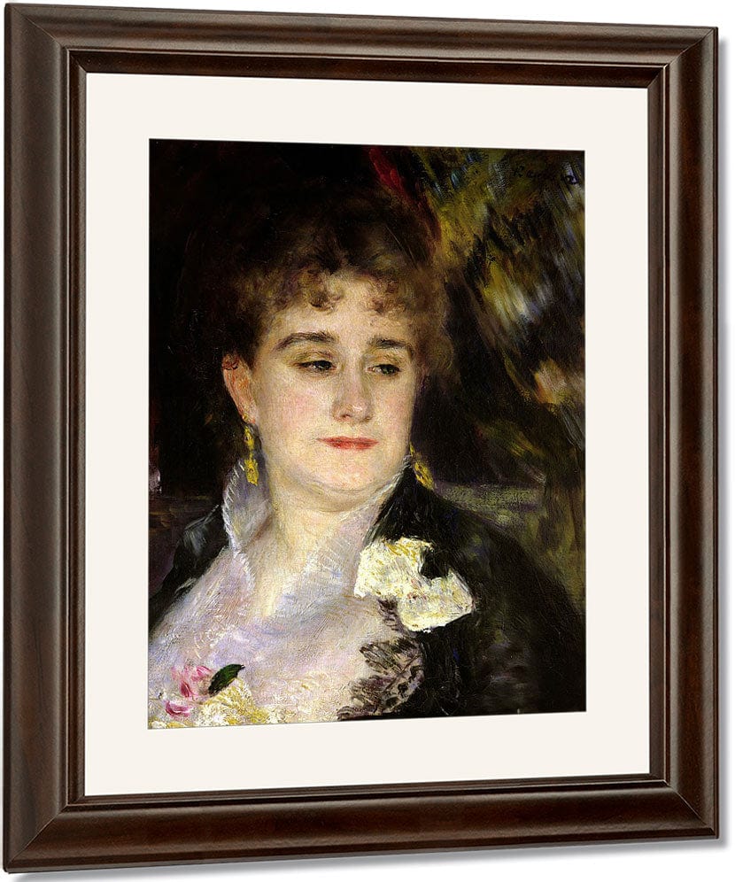 Madame Georges Charpentier (1848 1904) By Pierre Auguste Renoir Fine Art Print