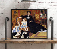 Madame Georges Charpentier Painting Auguste Renoir Canvas Art Fine Art Print