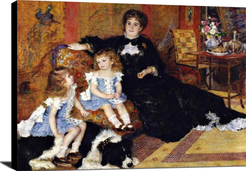 Madame Georges Charpentier Painting Auguste Renoir Canvas Art Fine Art Print