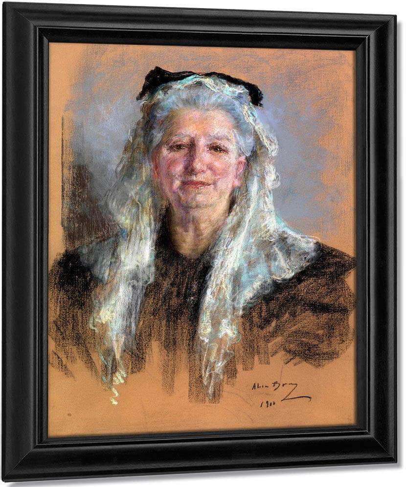 Madame Girard By Alice Pike Barney Fine Art Print