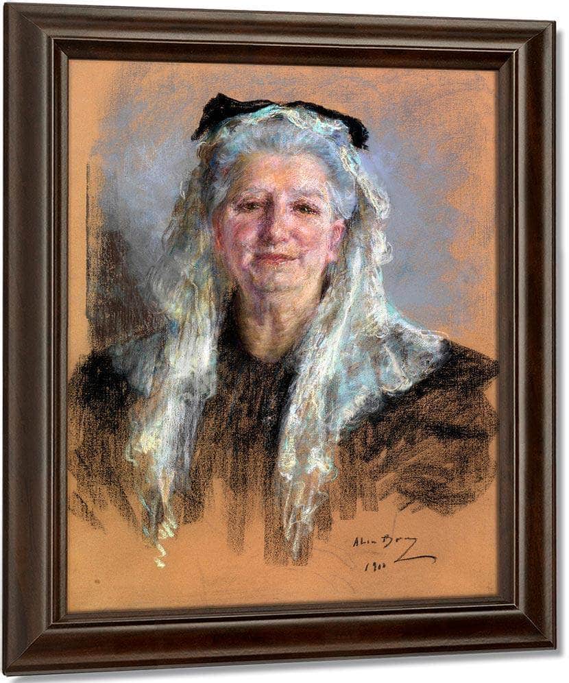 Madame Girard By Alice Pike Barney Fine Art Print