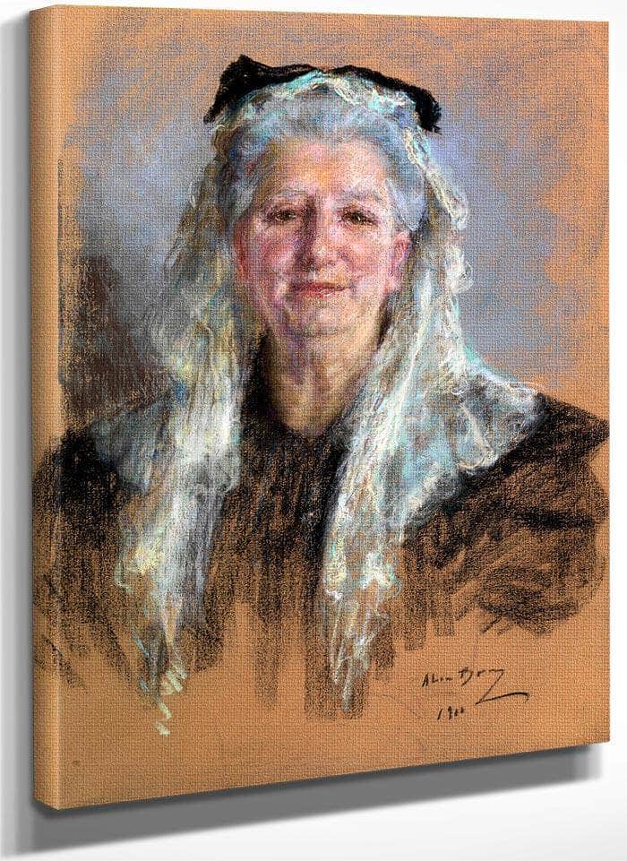 Madame Girard By Alice Pike Barney Fine Art Print