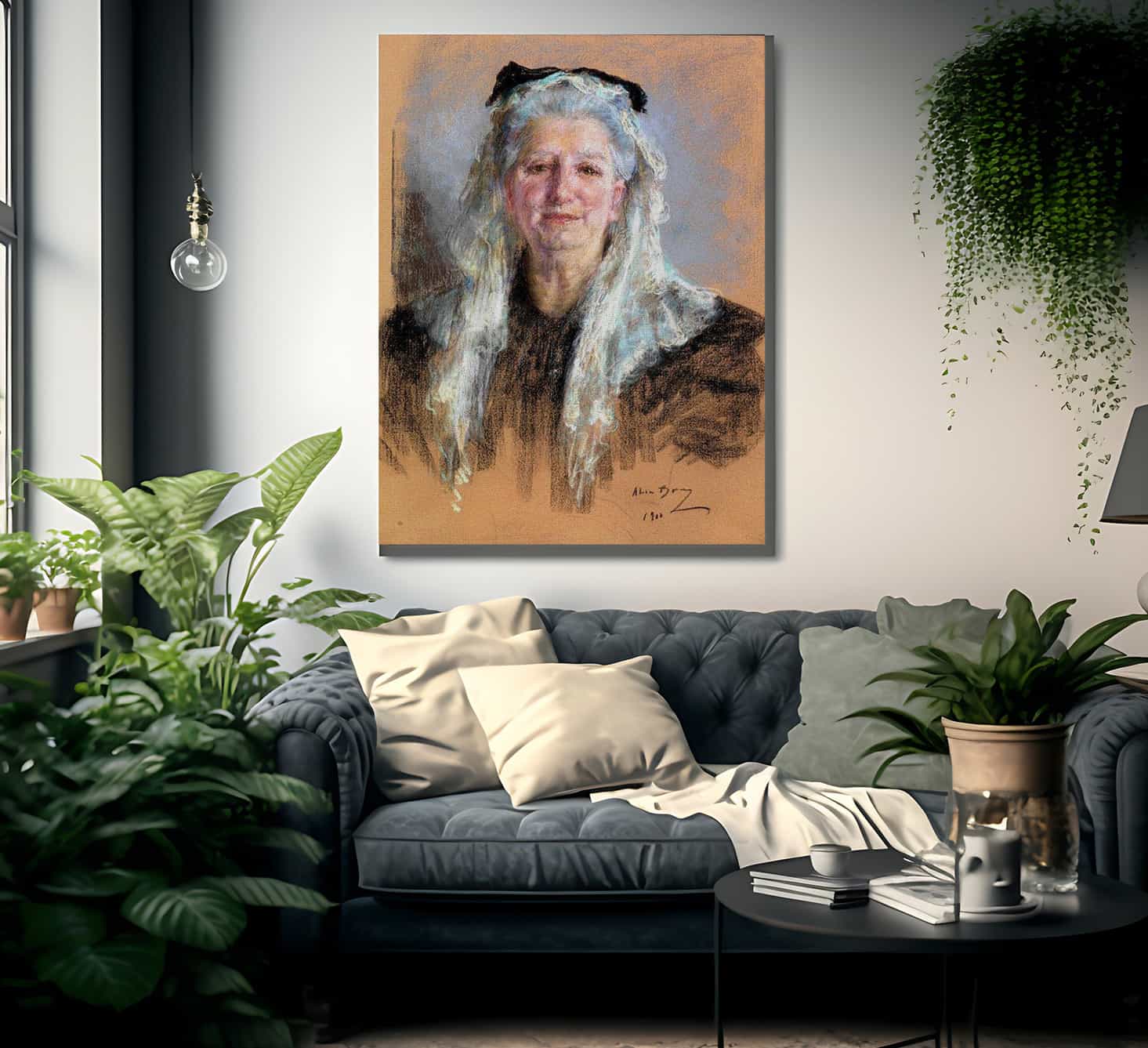 Madame Girard By Alice Pike Barney Fine Art Print