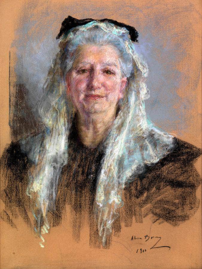 Madame Girard By Alice Pike Barney Fine Art Print