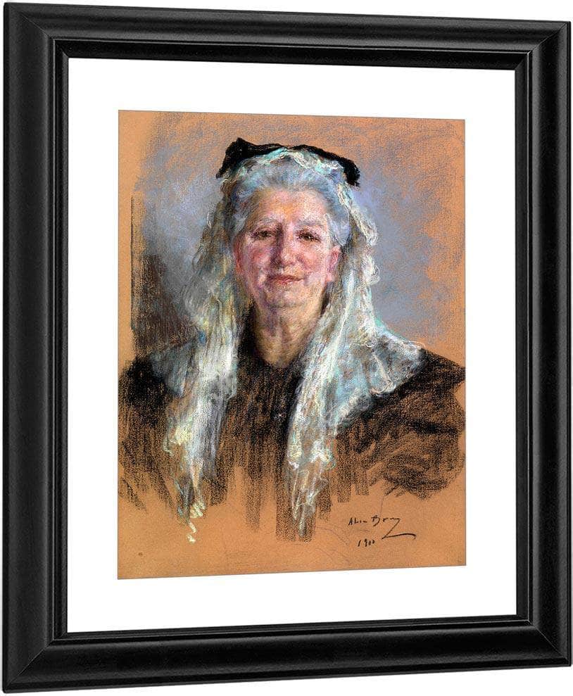 Madame Girard By Alice Pike Barney Fine Art Print
