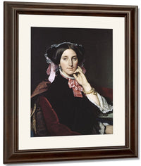 Madame Gonse By Jean Auguste Dominique Ingres Fine Art Print
