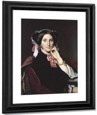 Madame Gonse By Jean Auguste Dominique Ingres Fine Art Print