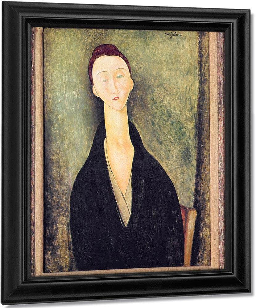 Madame Hanka Zborowska By Amedeo Modigliani Fine Art Print