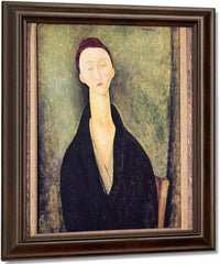Madame Hanka Zborowska By Amedeo Modigliani Fine Art Print