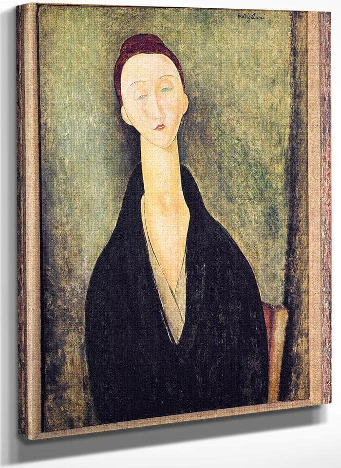 Madame Hanka Zborowska By Amedeo Modigliani Fine Art Print