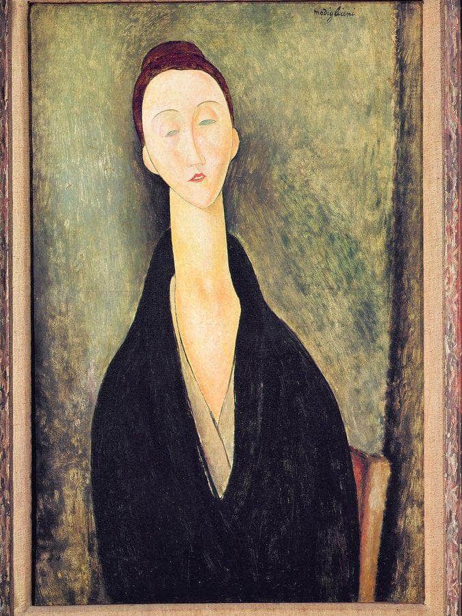Madame Hanka Zborowska By Amedeo Modigliani Fine Art Print