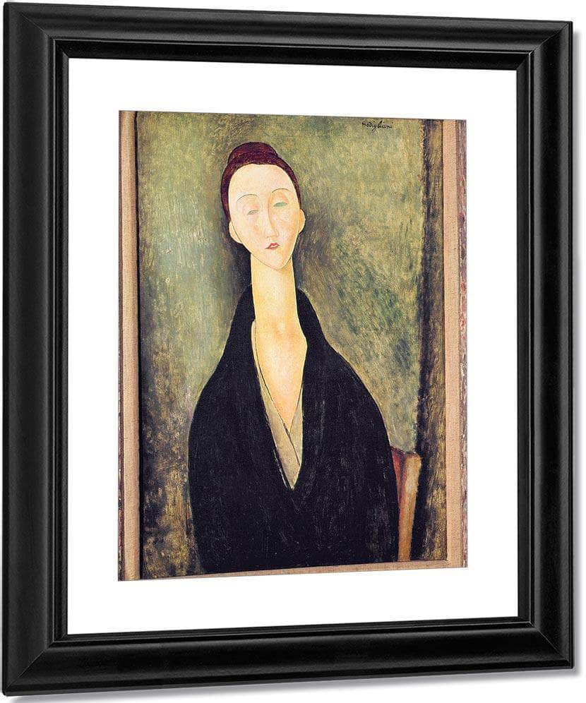 Madame Hanka Zborowska By Amedeo Modigliani Fine Art Print