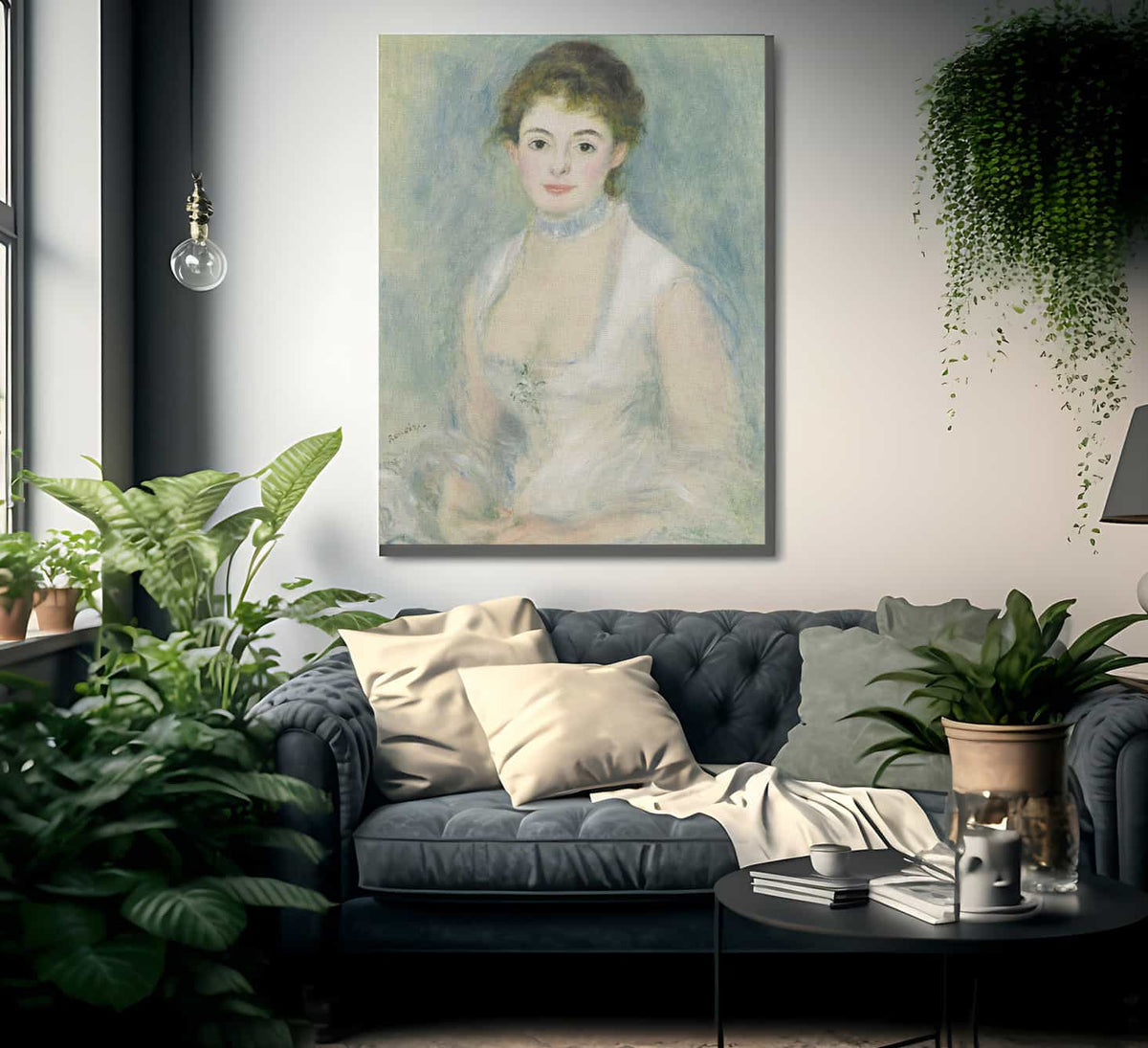 Madame Henriot By Pierre Auguste Renoir Fine Art Print
