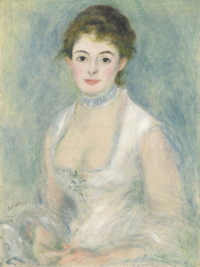 Madame Henriot By Pierre Auguste Renoir Fine Art Print
