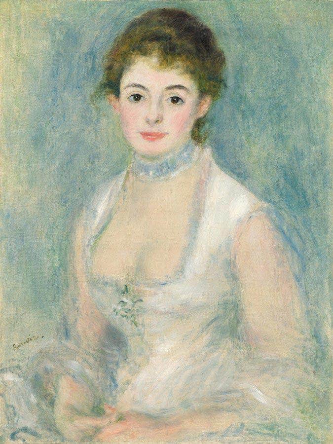 Madame Henriot Pierre Auguste Renoir Eced Fine Art Print
