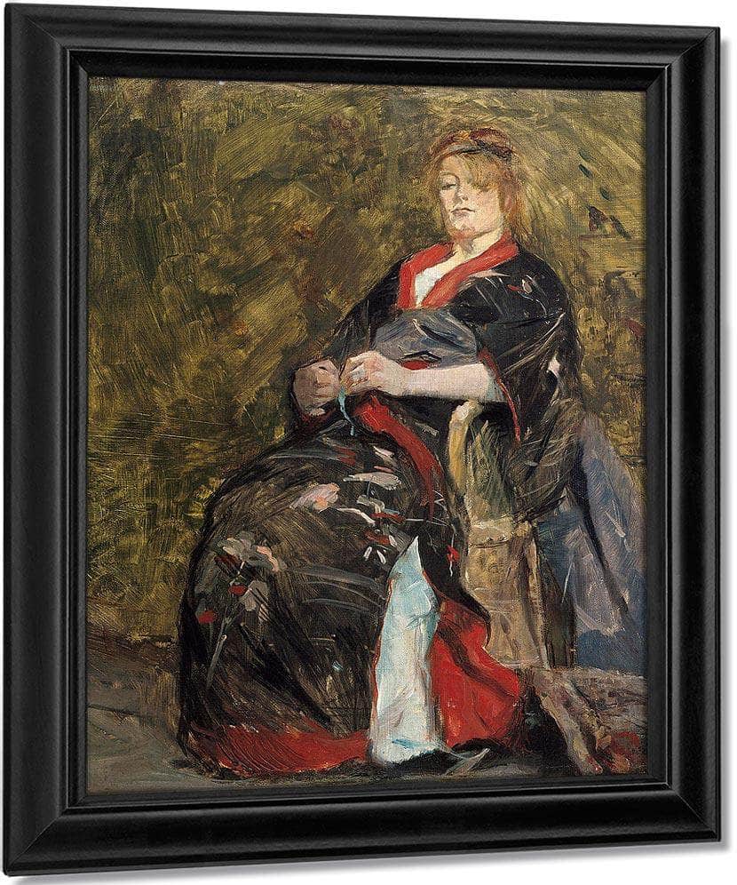 Madame Lili Grenier By Henri De Lautrec Toulouse Fine Art Print