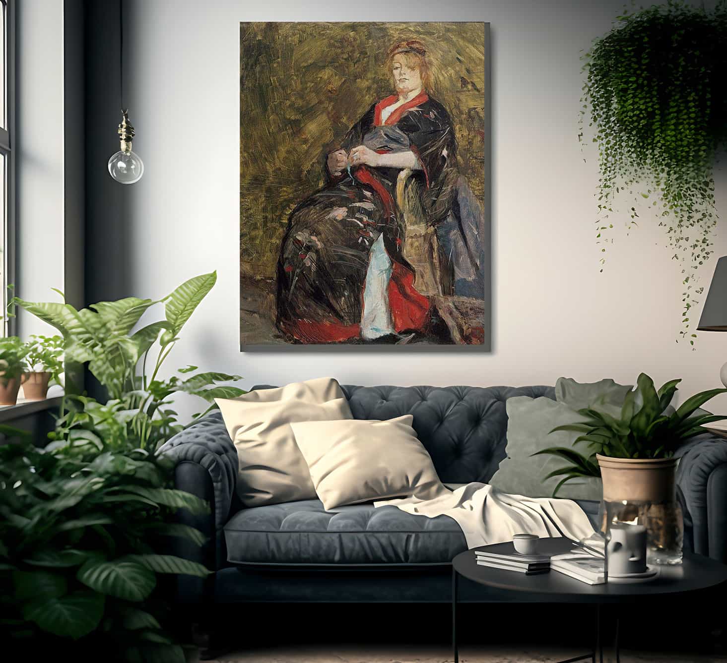 Madame Lili Grenier By Henri De Lautrec Toulouse Fine Art Print