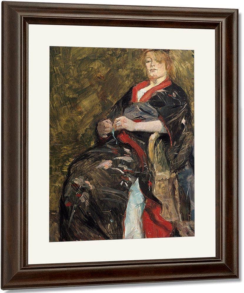 Madame Lili Grenier By Henri De Lautrec Toulouse Fine Art Print