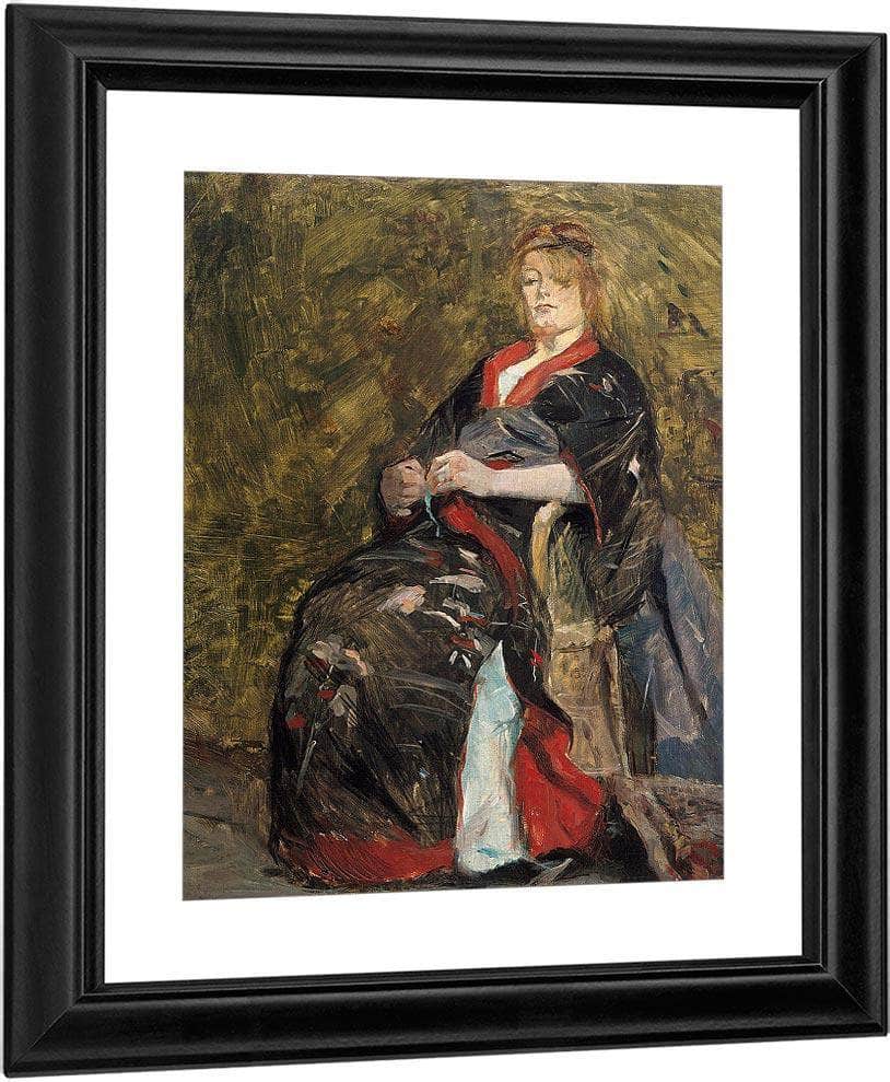 Madame Lili Grenier By Henri De Lautrec Toulouse Fine Art Print