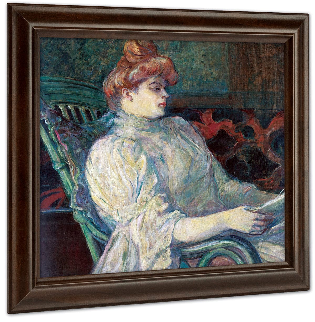 Madame Marthe X – Bordeaux By Henri Marie Raymond De Toulouse Lautrec Monfa Fine Art Print
