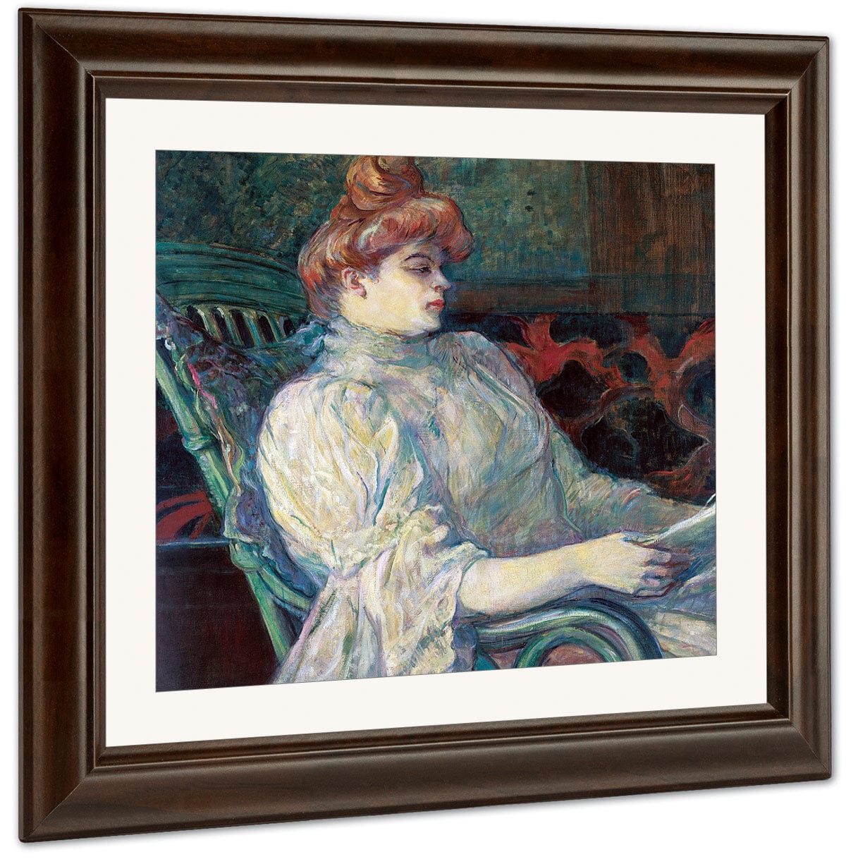 Madame Marthe X – Bordeaux By Henri Marie Raymond De Toulouse Lautrec Monfa Fine Art Print