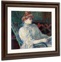 Madame Marthe X – Bordeaux By Henri Marie Raymond De Toulouse Lautrec Monfa Fine Art Print