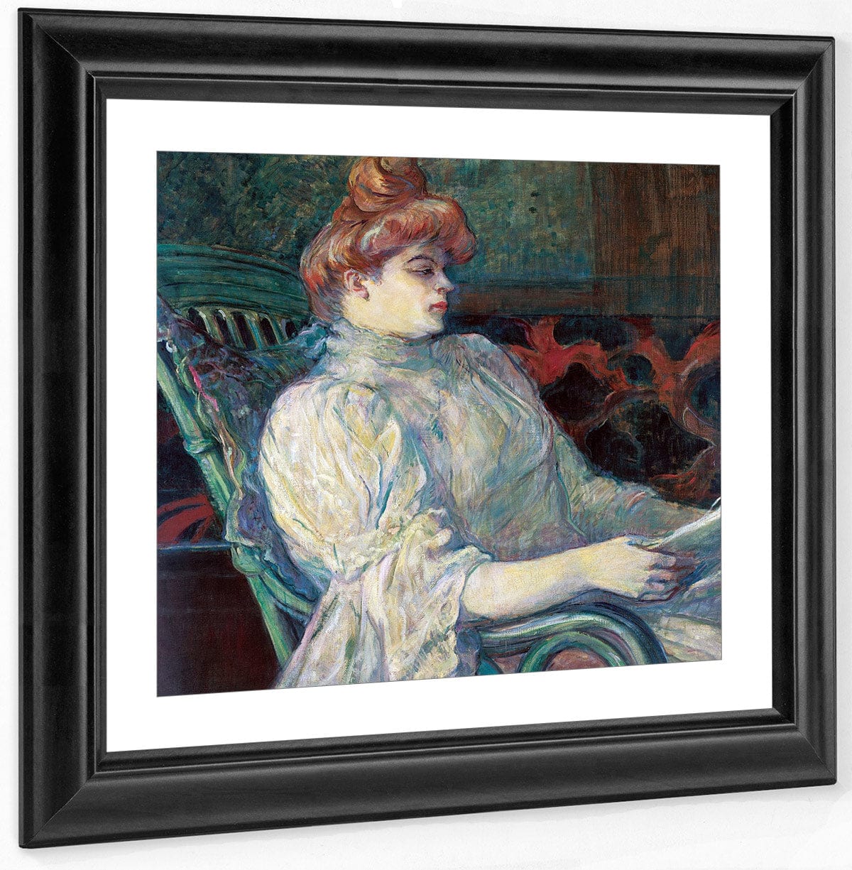 Madame Marthe X – Bordeaux By Henri Marie Raymond De Toulouse Lautrec Monfa Fine Art Print