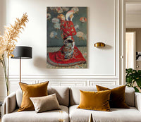 Madame Monet In Japanese Costume By Claude Monet Fine Art Print