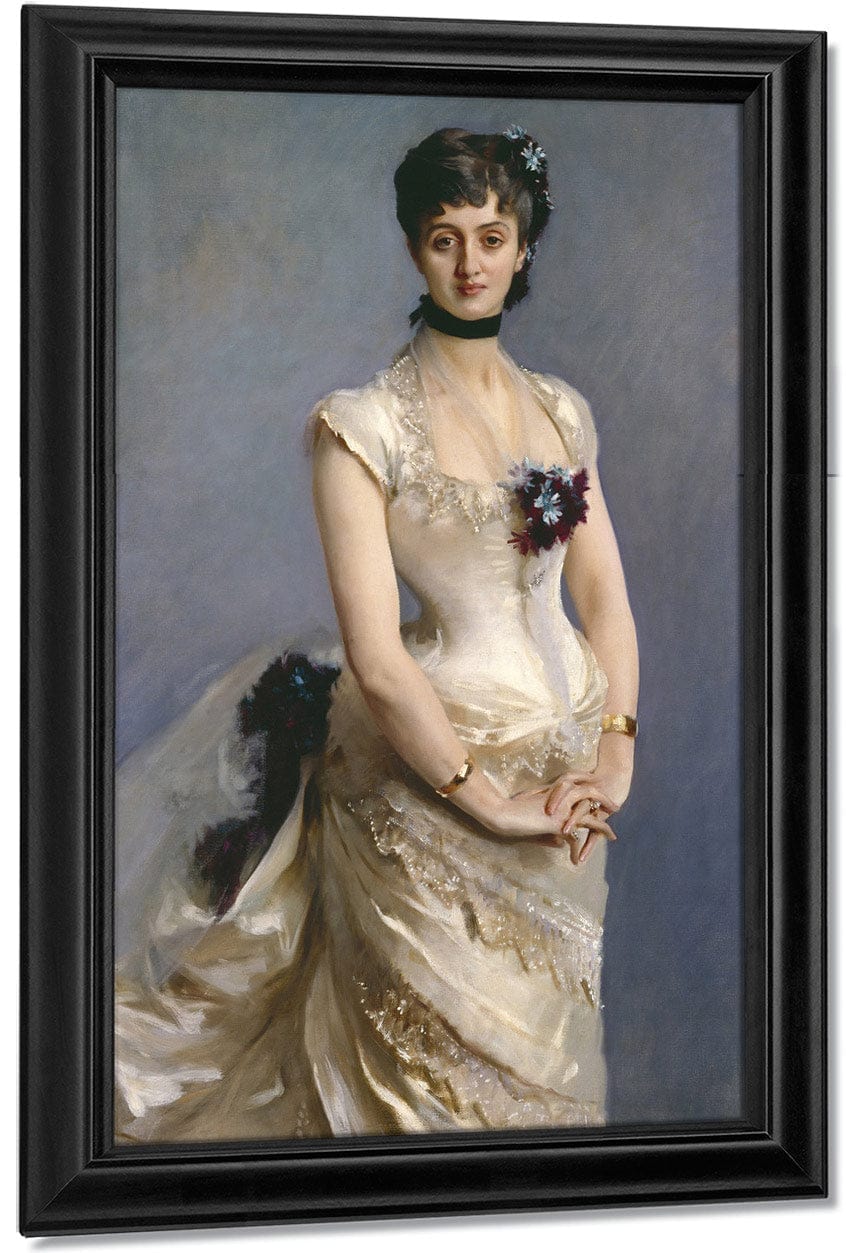 Madame Paul Poirson By John Singer Sargent Fine Art Print