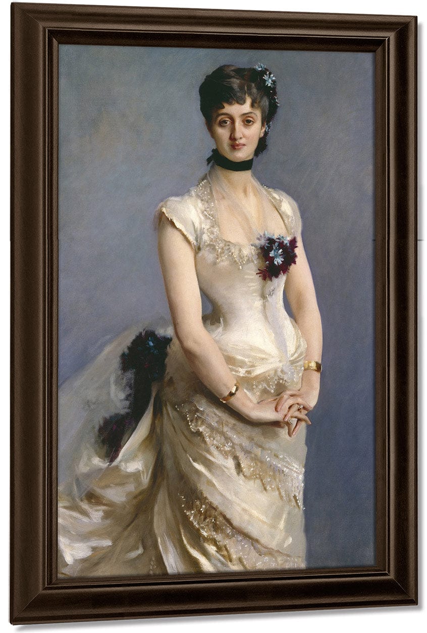 Madame Paul Poirson By John Singer Sargent Fine Art Print