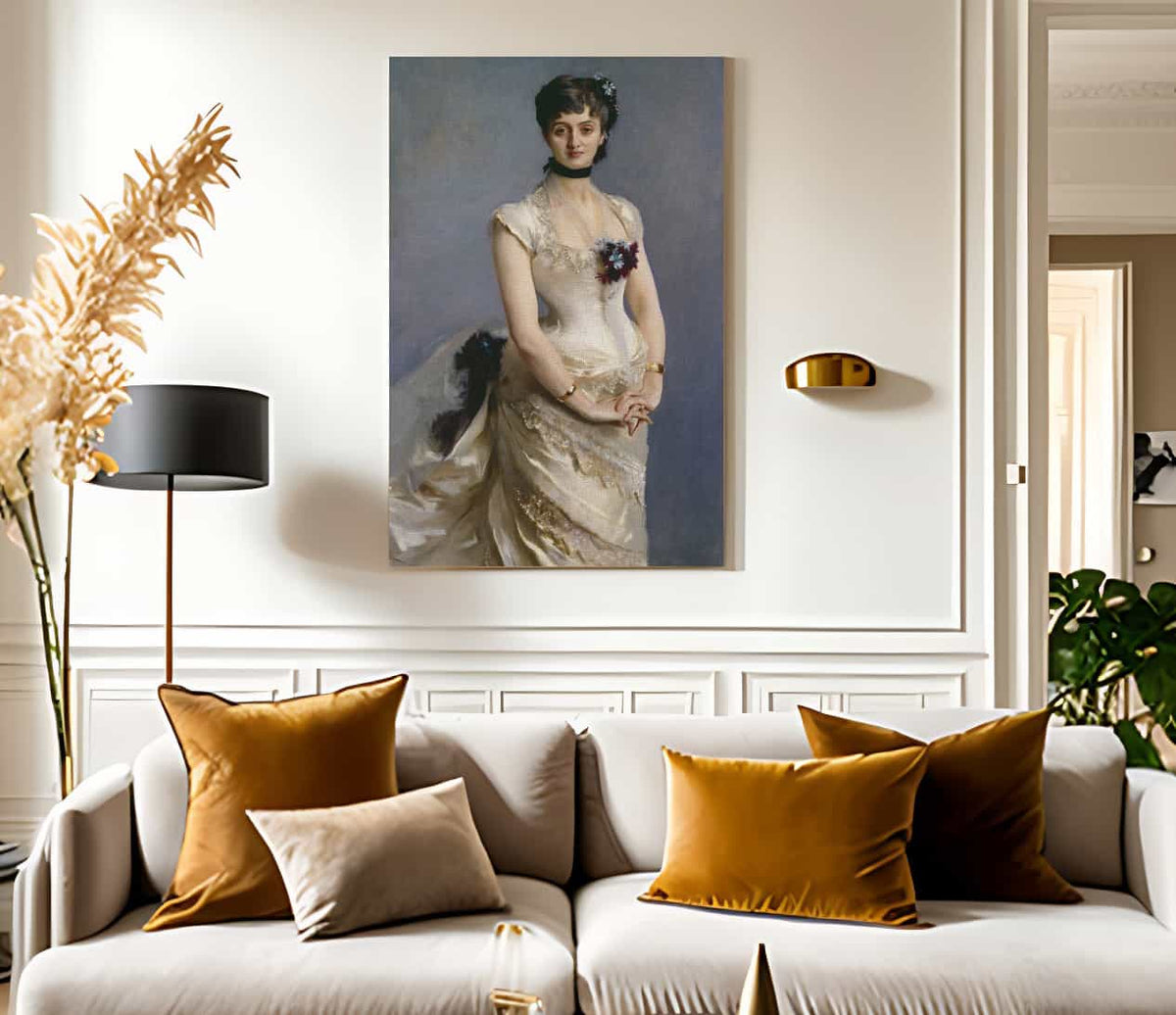 Madame Paul Poirson By John Singer Sargent Fine Art Print
