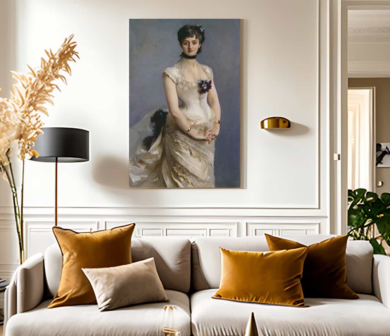 Madame Paul Poirson By John Singer Sargent Fine Art Print