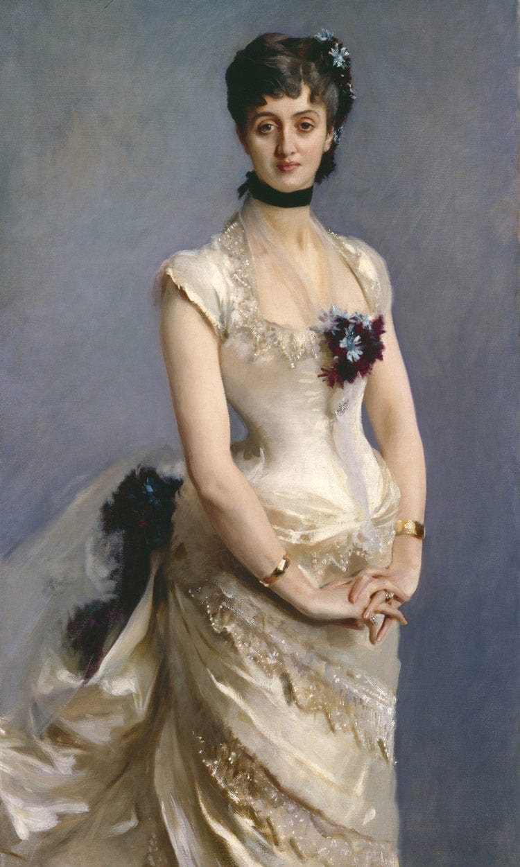Madame Paul Poirson By John Singer Sargent Fine Art Print
