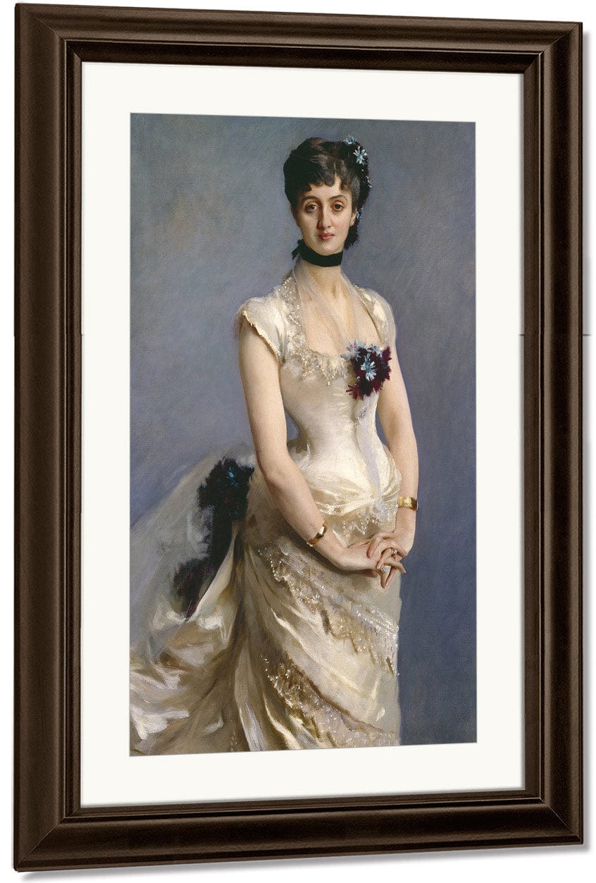 Madame Paul Poirson By John Singer Sargent Fine Art Print