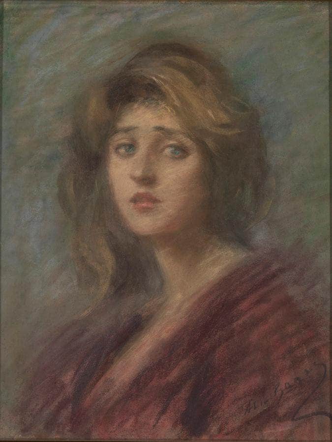 Madame R. By Alice Pike Barney Fine Art Print