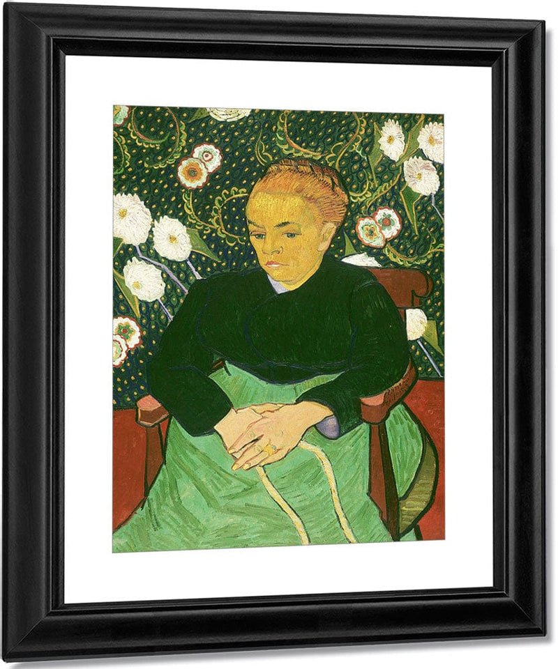Madame Roulin Rocking The Cradle (La Berceuse) By Vincent Van Gogh Fine Art Print