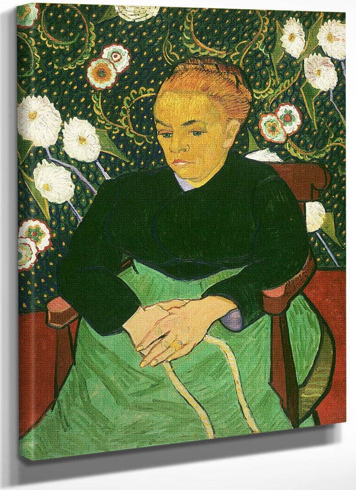 Madame Roulin Rocking The Cradle (La Berceuse) By Vincent Van Gogh Fine Art Print