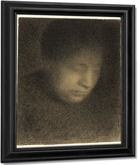 Madame Seurat, The Artist's Mother By Georges Pierre Seurat Fine Art Print