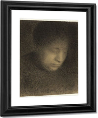 Madame Seurat, The Artist's Mother By Georges Pierre Seurat Fine Art Print
