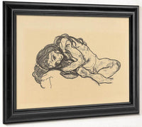 Madchen Girl By Egon Schiele Fine Art Print