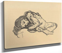 Madchen Girl By Egon Schiele Fine Art Print