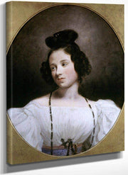 Mademoiselle Alexandrine Julie De La Boutraye By Eugene Delacroix Fine Art Print