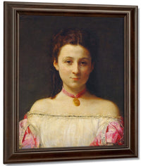 Mademoiselle De Fitz James By Henri Fantin Latour Fine Art Print