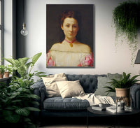 Mademoiselle De Fitz James By Henri Fantin Latour Fine Art Print