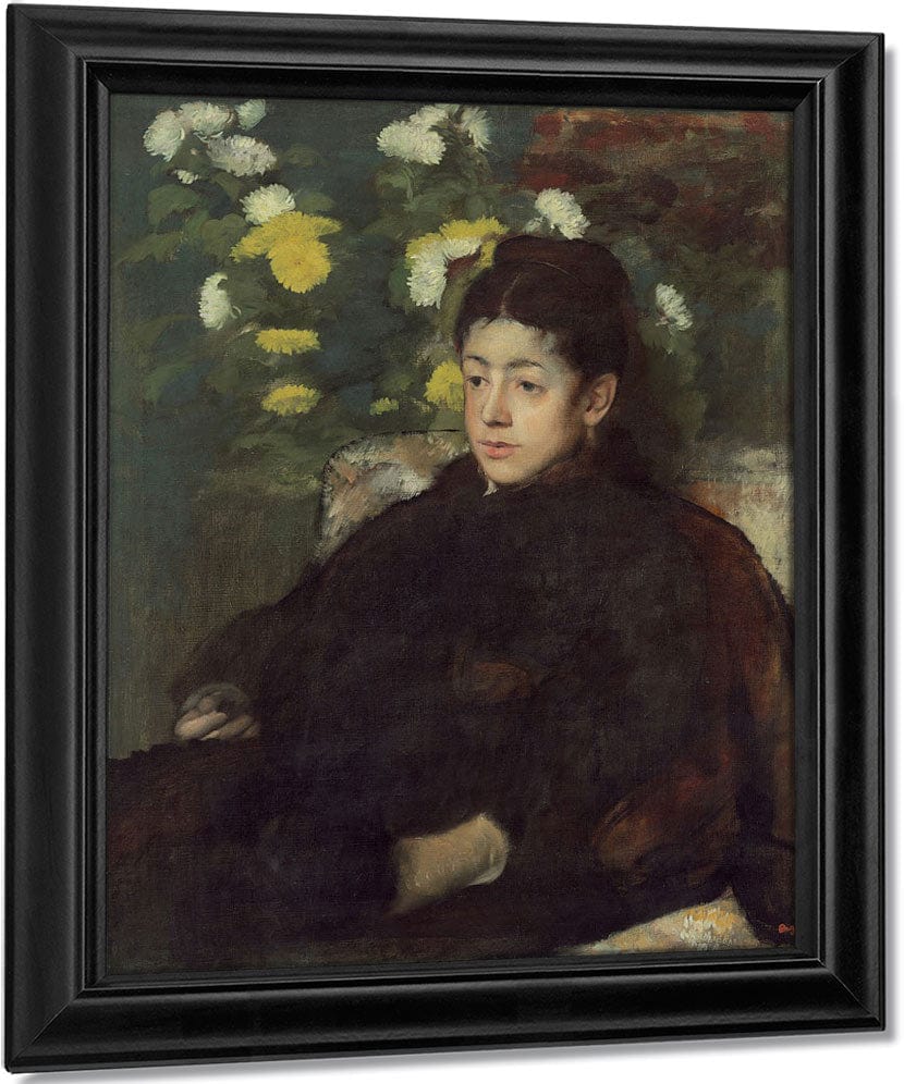 Mademoiselle Malo By Edgar Degas Fine Art Print