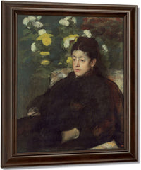 Mademoiselle Malo By Edgar Degas Fine Art Print