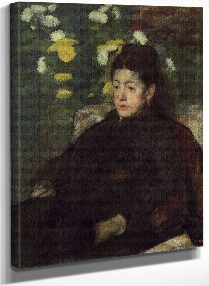 Mademoiselle Malo By Edgar Degas Fine Art Print
